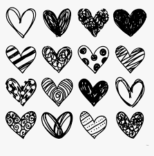 Check spelling or type a new query. Transparent Heart Doodle Png Black And White Hearts Clipart Png Download Transparent Png Image Pngitem