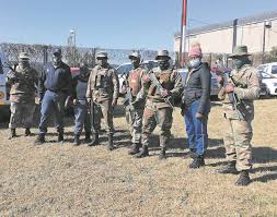 I'm going to shut down the virus. Battle Stations Saps Preparing To Deploy Nationwide As Fears Of New Wave Of Violence Grow News24