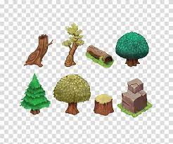 Tree Isometric Graphics In Video Games And Pixel Art Tile Based Video Game Sprite Forest Tree Transparent Background Png Clipart Pixel Art Isometric Tile Art