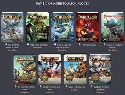 I'm guessing the names of the world guide books will have somthing to do with the regions/nations covered. Tenkar S Tavern Humble Rpg Book Bundle Pathfinder Lost Omens Lore Archive By Paizo