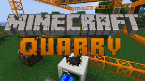 Don't place 2+ quarries in 1 chunk, they . Build Craft Tutorial How To Make A Quarry In Minecraft Minecraft Cool Minecraft Seeds All Minecraft