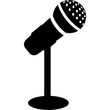 Microphone For A Singer Or A Conference Free Vector Icons Designed By Freepik Vector Icon Design Icon Design Microphone Icon
