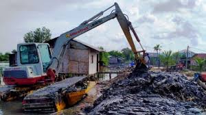 Info lowongan kerja smk bandar lampung juni 2021. Andalkan Eskavator Pinjaman Untuk Bangun Tanggul Penangkal Rob Dinas Pu Tak Berani Pasang Target Tribun Medan