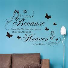 Before we go to whatever base this is we're going to, um, shouldn't i know your first name? There S A Little Bit Of Heaven In Our Home Quotes Wall Stickers Christian Bedroom Home Decoration Vinyl Decal Quotes Mural Art Wall Stickers Aliexpress