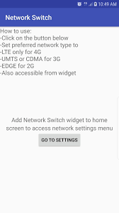 Some devices show only few radio network modes to choose from limiting your option to choose some of this network modes. Network Switch For Android Apk Download