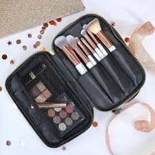 Black And Gold Makeup Bag You Ll Love Our Classy Black And Gold Makeup Bag Organiser Perfect For Weekends Away Makeup Bag Gold Makeup Bags