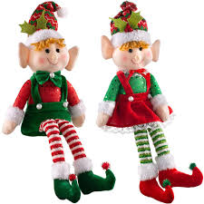 Browse through a lot of free winter pictures in high resolution. Sitting Christmas Elf Decorations Red And Green Set Of 2 46cm We R Christmas