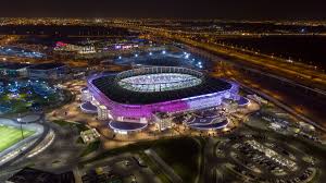 Qatar, officially the state of qatar, is an emirate in the middle east and southwest asia, occupying the small qatar peninsula on the northeastern coast of the larger arabian peninsula. Qatar Unveils 2022 Fifa World Cup Venue Ahmad Bin Ali Stadium Cnn
