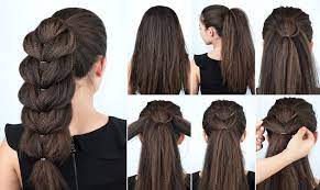 Frisuren Anleitung Flechtzopf Volumen Frisuren Lange Haare Flechten Anleitung Trendige Frisuren Elegante Frisuren