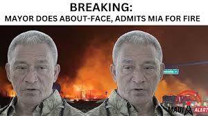 BREAKING: MAYOR ADMITS MIA DURING KEY TIME PERIOD OF LAHAINA FIRE