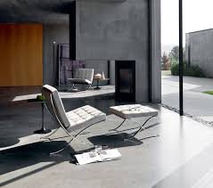 The barcelona collection has the best set up for an elegant, classic room. Knoll International Barcelona Stool By Ludwig Mies Van Der Rohe 1929 Designer Furniture By Smow Com