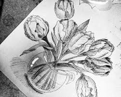 Ev dekorasyon, sanat & koleksiyon pasu bunga arasından. Gambar Animasi Bunga Dalam Pot 1000 Gambar Sketsa Wajah Pemandangan Bunga Lengkap Bunga Kartun Bunga Mekar Periuk Bunga T Sketsa Gambar Bunga Lukisan Bunga