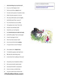 Roald Dahl Poem Little Red Riding Hood Roald Dahl Poems Roald Dahl Poems
