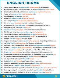 Learn 10 english idioms and proverbs with meaning and use explained by awal in hindi language. 1500 English Idioms From A Z With Useful Examples 7esl