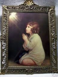 50 jahre erfahrung in der ferienhausvermittlung. Home Interior Homco Picture Girl Praying Rare Find 31494698