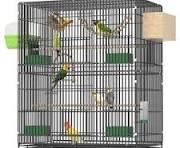 OEM Best Quality Spot Large Parrot Bird Cage Decoration Wire Removable Pet  Cage Bird Cage
