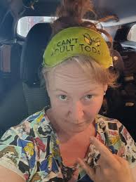 Wearing unique items as headbands in Australia