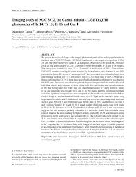 *legacy tools are in the process of being updated and moved from our older site(s). Imaging Study Of Ngc 3372 The Carina Nebula I Ubvrijhk Photometry Of Tr 14 Tr 15 Tr 16 And Car I