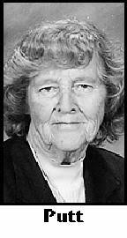 THELMA PUTT Obituary (2009)