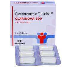 Clarithromycin Clarinova Tablets, 500 mg at ₹ 421/box in Nagpur | ID:  2854729418791
