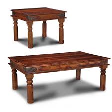 A coffee table is that one last piece of the puzzle that can either make or break the aesthetics of your living room. Jali Coffee And Side Tables Honey La Casa Bella
