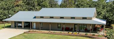 The idea comes from an old and practical living solution on farms and ranches, where the owners would have living quarters located above the animal stalls so the hired hands would have a place to sleep, and the animals would have a person on hand in case there was any trouble. Custom Steel Living Spaces Barn Homes Mueller Inc