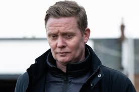 Raith Rovers boss Barry Robson assesses injuries to Paul Hanlon, Liam Dick  and Shaun Byrne