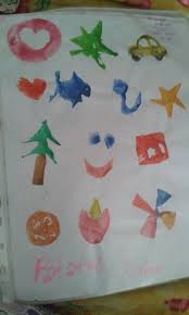 Boya tabancası kullanımın inceliklerini öğrenmek için. Patates Baskisi Sulu Boya Calismalari