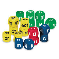 While not as versatile as multilinks (as unifix cubes snap together only on top and bottom), they are easier for small children to link together and take apart. Soft Foam Phonics Cubes Set