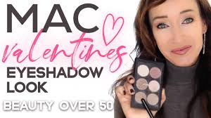 Easy MAC 🩷 Valentine's Day Pink Eyeshadow Soft Glam Makeup Beginner  Tutorial for Hooded Eyes Over 50