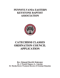 You can get him ordained online for free and then he can perform weddings for anybody when the mood strikes him. Fillable Online Catechism Classes Ordination Council Application Fax Email Print Pdffiller