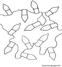 These crafts can even be made and sold at craft shows. Christmas Lights Coloring Sheets Coloring Pages Printable