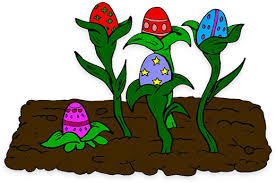 The graphics are transparent pngs which can easily be layered and resized in your wor Free Easter Clipart Eggs Baskets Lilies Happy Easter Signs