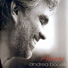 Amore Andrea Bocelli Album Wikipedia The Free Encyclopedia Andrea Bocelli Albums Cant Help Falling In Love Songs