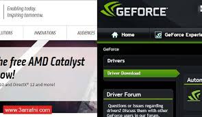 تحديث تعريفات كروت الشاشة Amd و Nvidia علي ويندوز 10 عرفني دوت كوم