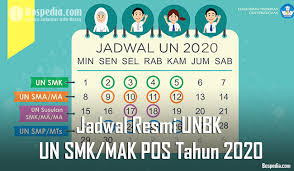 Simulasi gladi unbk 2 soal bahasa inggris smk smk tahun 2020. Jadwal Resmi Unbk Dan Un Smk Mak Berdasarkan Pos Tahun 2020 Bospedia