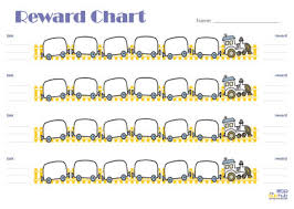 Reward Chart Trains Printable Bub Hub