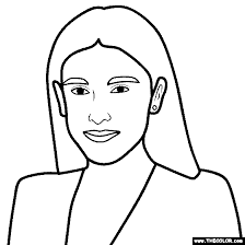 Actress coloring page from professions category. Millie Bobby Brown Coloring Page In 2021 Coloring Pages Color Online Coloring Pages