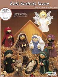 Many of the patterns are free. Knitting Pattern For Nativity Scene Set Includes 9 Figures Baby Jesus Mary Joseph Thre Christmas Knitting Christmas Nativity Set Christmas Nativity Scene