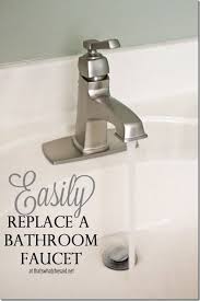 How To Replace A Bathroom Faucet That S What Che Said In 2020 Faucets Diy Replace Bathroom Faucet Bathroom Faucets