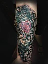 Diamond Tattoos Tattooed Jewelry Inked Magazine Diamond Tattoos Ruby Tattoo Jewel Tattoo