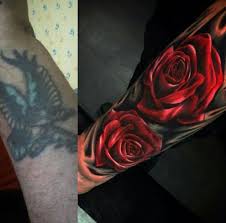 Amazing Cover Up By Ig Shaunp Tattooist Forearm Cover Up Tattoos Cover Tattoo Cover Up Tattoos For Men