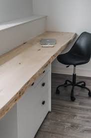 Maybe you would like to learn more about one of these? Diy Wall To Wall Desk Easy Live Edge Lemon Thistle