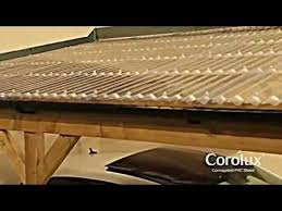 Look at a great range of easy to assemble wooden car ports and pergolas online at eroofs. How To Install Corolux Pvc Roof Sheets Youtube
