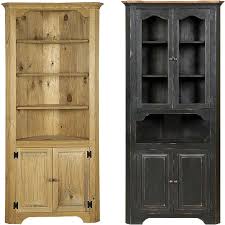 Corner cabinets are one of the most popular pieces of furniture present in modern households. Colonial Pine Corner Cupboard Solid Pine Wood Construction
