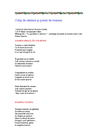 Ochii ei sunt cer albastru şi au străluciri de astru. Colaj De Cantece Si Poezii De Toamna