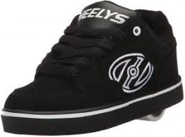 Heelys Boys Motion Plus Sneaker Black White 2 M Us Big