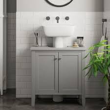 Under sink storage unit Dunhelm £49.50 Lyndon Grey Compact