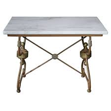 French Marble Top Butcher Pastry Table 1stdibs Com Marble Top French Inspired Furniture Sunroom Furniture