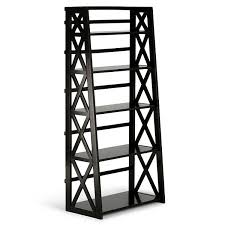 Check spelling or type a new query. Simpli Home Kitchener Solid Wood 63 X 30 Contemporary Ladder Shelf